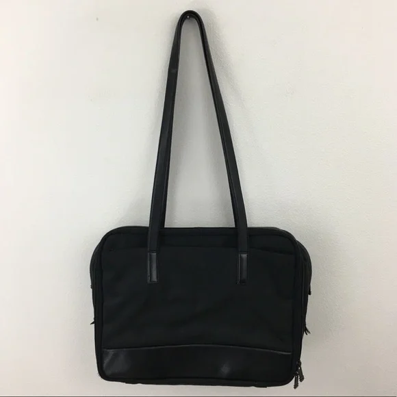 Tumi | Canvas & Leather Laptop Bag - Picture 6 of 16